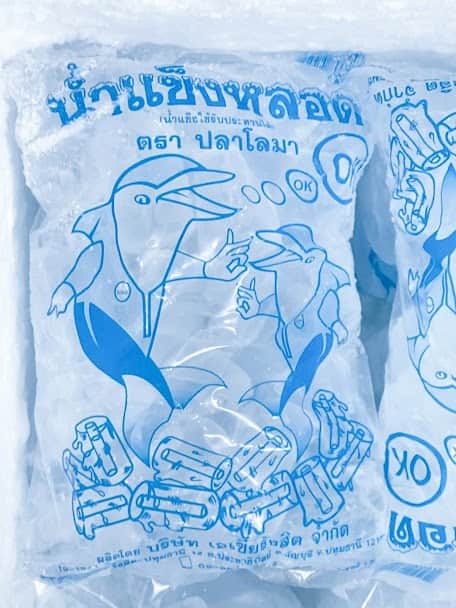 น้ำแข็งหลอดแบบแพ็ค